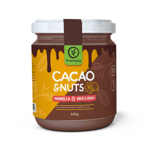 Cacao & Nuts: Vainilla y Avellana 345G