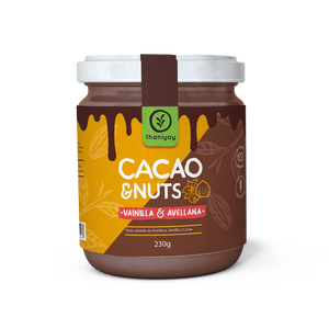 Cacao & Nuts: Vainilla y Avellana 230G