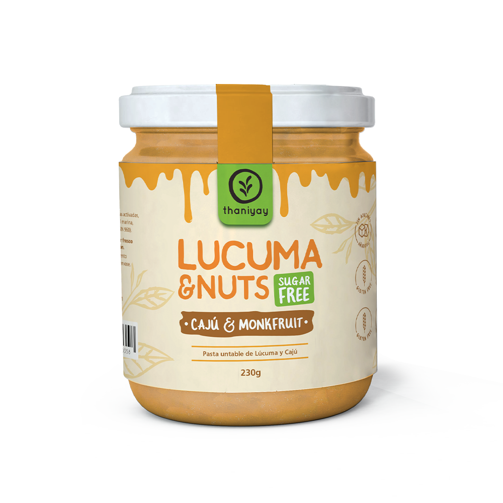 Lúcuma & Nuts: Cajú y Monkfruit 230G