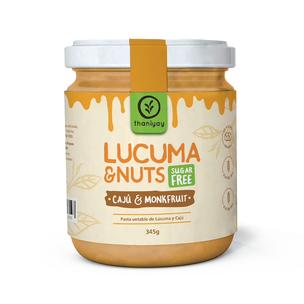 Lúcuma & Nuts: Cajú y Monkfruit 345G